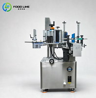 Machine d'étiquetage de bouteilles de soda, machine d'étiquetage pour bouteilles rondes, machine à étiqueter les bouteilles