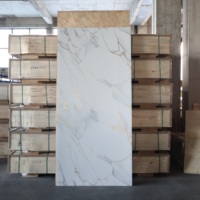Panneau mural en PVC effet marbre blanc sur mesure, aspect pierre de luxe, panneau décoratif pour murs intérieurs