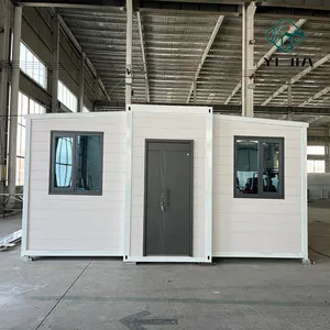 20ft 30ft 40ft Luxury Steel Folding Container House Expandable Pack 5 Years Warranty Home Office Building Made Sandwich Panel