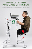 Exosquelette robotique de rééducation des membres inférieurs BEIZ RH02 pour patients hémiplégiques suite à un AVC, entraînement à la marche, unisexe, réglable