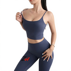 Plus Size Gym Fitness Yoga Set Custom Women Clothing <b>Waist</b> <b>Flare</b> <b>Leggings</b> Custom Logo Workout Activewear Sportswear Fitness Wear - Product Image 1