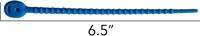 YDS Multi Purpose Silicone Zip Ties Attaches de câble détachables Organisateur de gestion de câbles Organisateur de cordon élastique polyvalent
