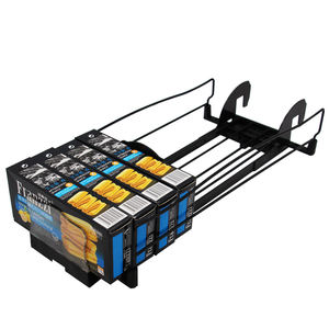 Organizador <span class=keywords><strong>de</strong></span> Estantes Plegable <span class=keywords><strong>de</strong></span> Plástico Resistente, Sistema <span class=keywords><strong>de</strong></span> Empuje Independiente, Fácil <span class=keywords><strong>Almacenamiento</strong></span> para Comercialización en Minoristas y Supermercados - Product Image 4