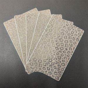 สติกเกอร์ลายเสือดาวแบบกำหนดเอง วัสดุกลิตเตอร์เงาสำหรับติดหลังโทรศัพท์มือถือ ฟิล์มตกแต่งหน้าจอ แผ่นฟิล์มสำหรับเครื่องตัด DIY - Product Image 2