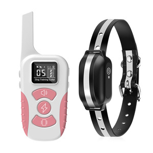 Dispositif d'entraînement portable pour chien PD 519 avec collier en TPU, étanche, anti-aboiement pour animaux de compagnie - Product Image 1
