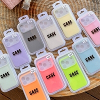 Coque de téléphone en silicone liquide premium, antichoc, pour modèles iPhone, finition mate confortable, anti-traces de doigts, protection intégrale