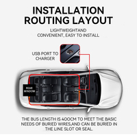 Lelanpu Devil Eyes Led Matrix Panel Soft Display Screen Decoration Light Window Flexible Waterproof IP67 pour SUV Car Truck