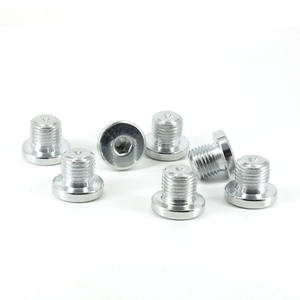 Tapón de drenaje de aceite hexagonal de acero inoxidable, M18, M20 x 304, <span class=keywords><strong>Din</strong></span> 1,5, M22x1.5, <span class=keywords><strong>908</strong></span>, Stock de fábrica - Product Image 2