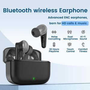 หูฟังไร้สายสำหรับ Android และ IOS ควบคุมด้วยระบบสัมผัส กันน้ำ เสียงคุณภาพสูง - Product Image 5