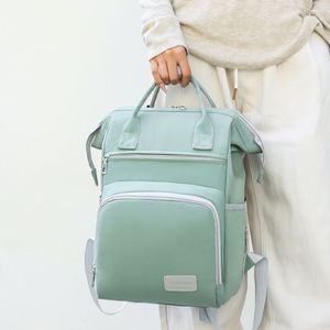Sac à dos pour bébé minimaliste uni, sac à dos de voyage en plein air, sac à dos d'hôpital, sac à dos de maternité pour maman - Product Image 6