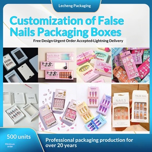 Custom Flip Top Nail <b>Box</b> with Window for Press-On Nails Jewelry & Gifts Small Batch - Product Image 5