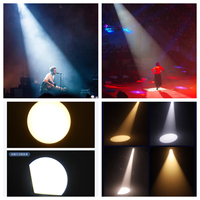 Projecteur LED à profil 300W, 400W DMX Dimmer, CRI 90, IP65, blanc chaud 3200K, 5/10/19/26/36/50 degrés, pour théâtre, scène, performance TV
