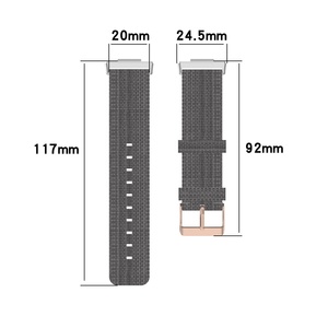 Para <span class=keywords><strong>Huawei</strong></span> <span class=keywords><strong>Watch</strong></span> Fit2 Correa de nailon trenzado Correa de reloj cómoda y elegante - Product Image 3