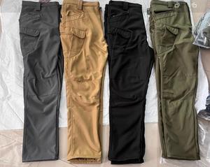 2025 New Tactical Shell Pants Winter Warm Windproof Hiking <strong>Trousers</strong> <strong>Men's</strong> <strong>Lined</strong> Thickened Waterproof Outdoor Climbing <strong>Trousers</strong> - Product Image 5