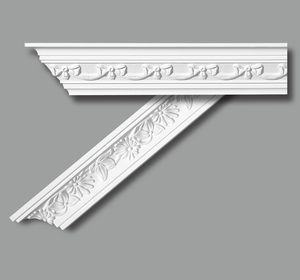 Moldura Decorativa de PU con Patrón de Rejilla Calada OB-2213, Ventilación Integrada, Fácil de <span class=keywords><strong>Instalar</strong></span> y Resistente a la Humedad - Product Image 4