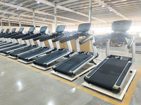 Équipement de fitness, tapis roulant multifonctionnel, moteur AC, musculation, clavier, écran tactile, machine à courir électrique