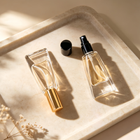 Nouveau design – Flacon pulvérisateur de parfum vide en verre de 10 ml, forme dentifrice unique, rechargeable, pour échantillons cosmétiques