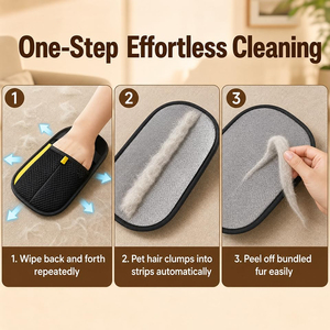Gants électrostatiques réutilisables 2025 pour l'élimination des poils, brosse manuelle lavable pour animaux domestiques - Product Image 2