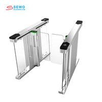 SEWO RFID smart speed gate tourniquet biométrique empreinte digitale qr code scanner reconnaissance faciale contrôle d'accès
