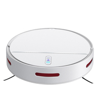 Robot Vacuum Cleaner Rumah Tangga, Pembersih Lantai Basah/Kering, Kontrol Aplikasi, Motor Tanpa Sikat dengan Tangki Air, Vacuum Cleaner Pintar