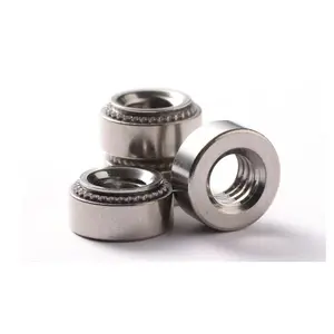Stainless Steel 304 Round Body Cls M2 M3 M4 M5 M6 M8 M10 Self Clinching Nuts For Sheet Matel