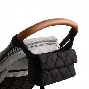Sangles antidérapantes, étanches, alarme anti-cry pour bébé, toutes saisons, vente en gros, organisateur de poussette universel élégant et personnalisé, porte-gobelet isotherme - Product Image 1