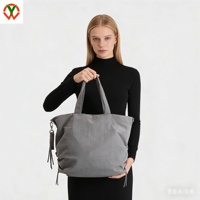Sac à main pour femme minimaliste haut de gamme, grande capacité pour un usage quotidien, le travail et les voyages, sur mesure avec logo brodé