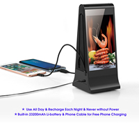 FYD-868 Plus WiFi Android Équipement D'affichage Publicitaire Lecteur Multimédia Écran Tactile Numérique du Restaurant Menu Tableau