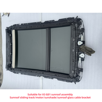 Ensemble de remplacement OEM pour toit ouvrant BMW X3 G01 : rail coulissant, moteur, pare-soleil, vitre, support de câble, ensemble de toit ouvrant pare-brise