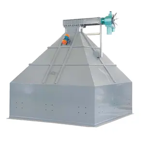 Fácil operación, equipo de tolva de lodo de acero al carbono, deshidratación de lodos, planta de tratamiento de aguas residuales municipales