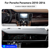 Radio para Auto Baoshang 10.1+10.1 con Pantalla Táctil Android 15 para Porsche Panamera 2010-2016, Reproductor de Video, Radio, GPS, Navegación