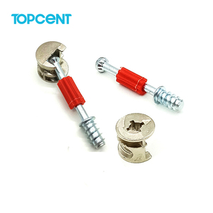TOPCENT 15 Mét OD Cam Phù Hợp M6x40mm Dowel Screws 3 Trong 1 Đồ Nội Thất Kết Nối Kit - Product Image 1
