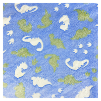 Tissu polaire flanelle imprimé offset double face lumineux 100 % polyester 230 g/m² tendance 2026 pour couverture