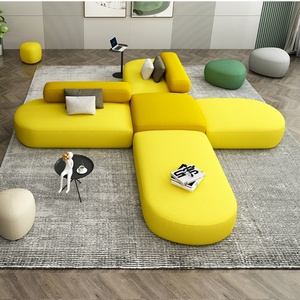 Hotel Public Area Seating Modern Office Reception <b>Sofa</b> Set Combination Office <b>Sofa</b> - Product Image 4