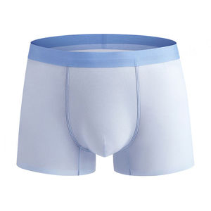 Short personnalisé pour homme Ice Silk Mesh Élastique d'été Respirant Vente en gros Fashional Boxer pour homme - Product Image 2