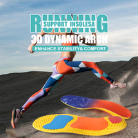 Plantillas 99insoles Semirrígidas con Soporte Profundo para el Talón, Plantillas para Entrenamiento de Velocidad, Plantillas Ortopédicas de Longitud Completa, Plantillas con Soporte Estructural