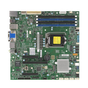 Placa Base para Servidor Supermicro Original X11SCZ-F, 8.ª/9.ª Generación, Core I3/i5/i7/i9, Xeon E-2100/E-2200, Serie LGA-1151, <span class=keywords><strong>DDR4</strong></span> - Product Image 2