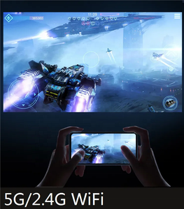 Proyector A-mazon Hot 4K con WiFi 6, BT, 300 <span class=keywords><strong>ANSI</strong></span>, Resolución Nativa de 1080P, Proyector de Cine en Casa para Exteriores, Compatible con Teléfono/TV Stick/Portátil - Product Image 4