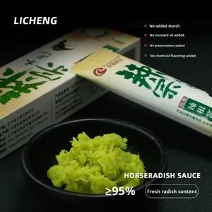 Salsa di Radice Piccante Rongchang 45g * 3, Contenuto di Radice Piccante 95%, per Frutti di Mare, Sushi, <span class=keywords><strong>Salmone</strong></span>, Sashimi, <span class=keywords><strong>Senape</strong></span> Verde - Product Image 3