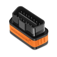KONNWEI KW901 MINI ELM327 Inalámbrico BT5.0 OBD2 OBDII Lector de Diagnóstico de Motor de Coche, Escáner de Códigos Automotriz