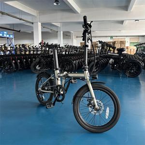 Vélo pliant pour adultes à 7 vitesses, 20 pouces, en aluminium, double disque, léger, pas cher et élégant, cadre en aluminium HM20 léger - Product Image 1
