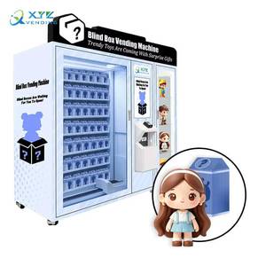 Distributeur automatique de boîtes mystères à écran tactile XYZ Elevator pour cadeaux, jouets pour enfants et objets de collection, avec salle d'exposition - Product Image 2