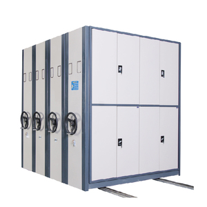 Nội Thất Văn Phòng Kim Loại Di Động Tập Tin Compactors Số Lượng Lớn Filers Di Chuyển Kệ Hệ Thống Lưu Trữ Cho Lưu Trữ - Product Image 5