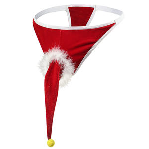 Ensemble de sous-vêtements pour <span class=keywords><strong>homme</strong></span> Tzy1103T, sexy, taille basse, respirant, en velours extensible, <span class=keywords><strong>string</strong></span>, T-pants, vente en gros, <span class=keywords><strong>Noël</strong></span> - Product Image 1