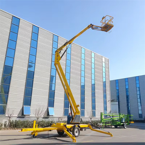 Small 10 Meters Towed Electric <strong>Arm</strong> <strong>Lift</strong> Flexible Operation <strong>Lift</strong> for Sale at a Low Price
