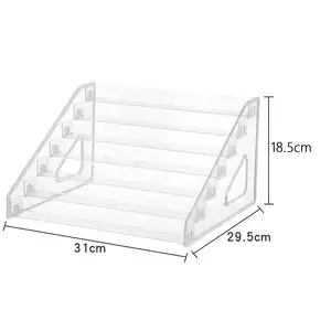Акриловая стойка-органайзер для тату-красок для ногтей