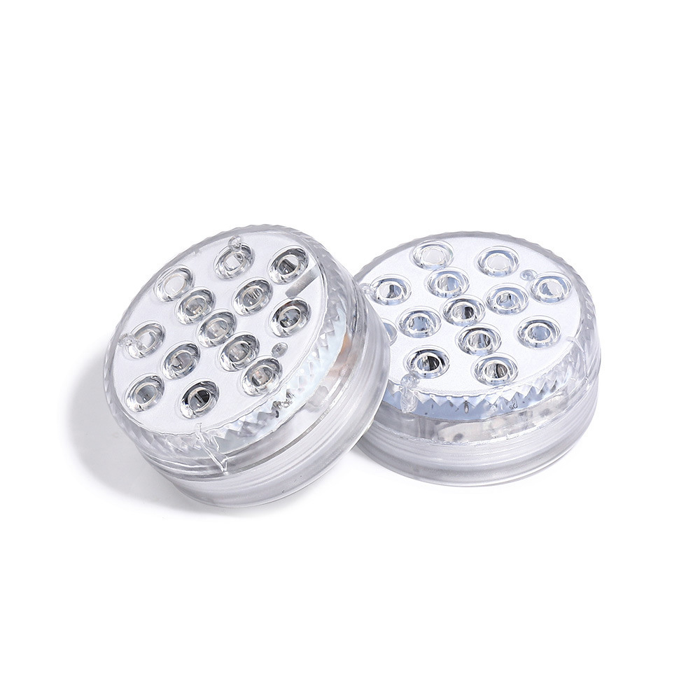 13 Led Remote Controlled RGB Submersible Pool Light Battery Underwater Night Lamp Outdoor Vase Garden Party Swimming Pool Light