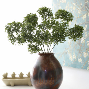 Rami di <span class=keywords><strong>Fiori</strong></span> Artificiali a Forma di Stella, Steli di <span class=keywords><strong>Fiori</strong></span> Finti Argentati per Composizioni Floreali Autunnali, Matrimoni e Decorazioni per Vasi - Product Image 2