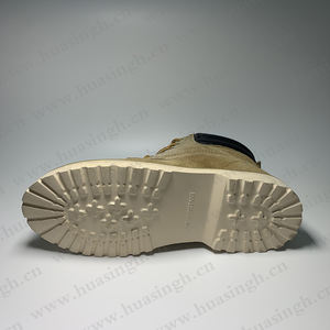 حذاء أمان غير قابل للتدمير من EVA + Goodyear ، نعل خارجي مطاطي ، جلد مدبوغ مقاوم للتمزق ، مضاد لضرب اللون الأصفر HSB227 - Product Image 4