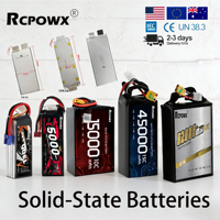 Batterie au lithium OEM/ODM à haute densité énergétique 300-470Wh/kg, 13000mAh-62000mAh, CE UN38.3 pour drones agricoles VTOL UAV